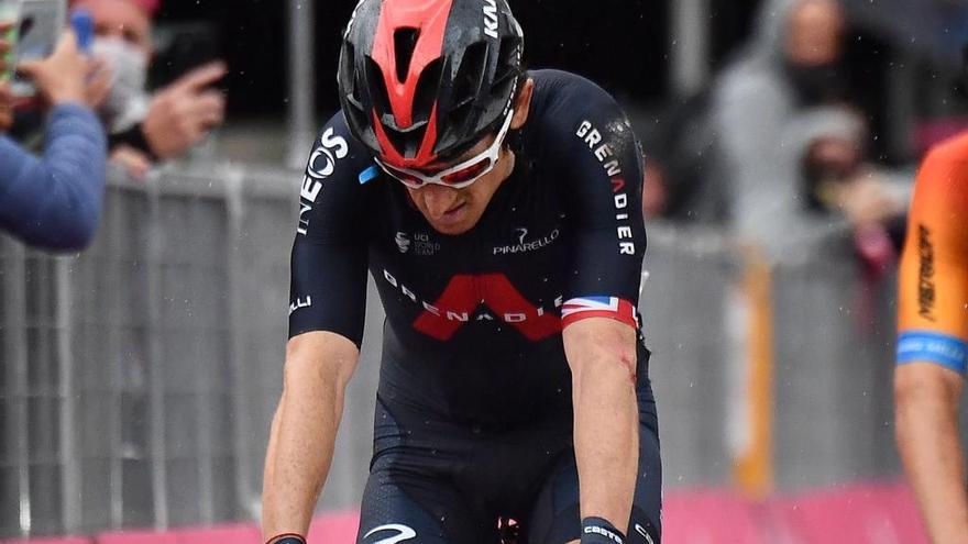 Geraint Thomas abandona el Giro