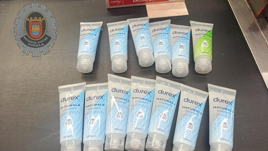 A juicio por intentar robar una decena de botes de lubricante íntimo en un supermercado de Tudela