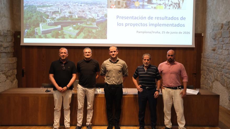 Tres proyectos innovadores buscan convertir Pamplona una ciudad inteligente, sostenible y eficiente