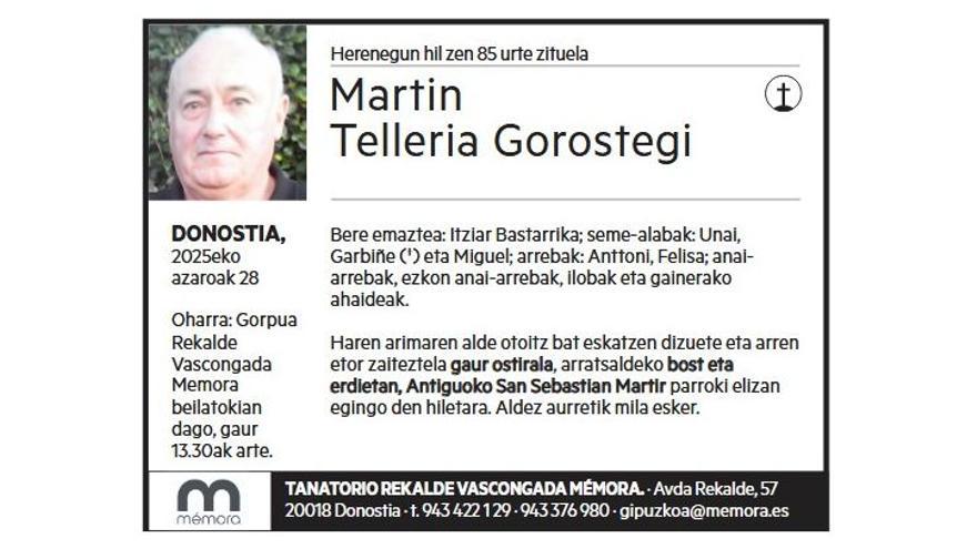 MARTIN TELLERIA GOROSTEGI