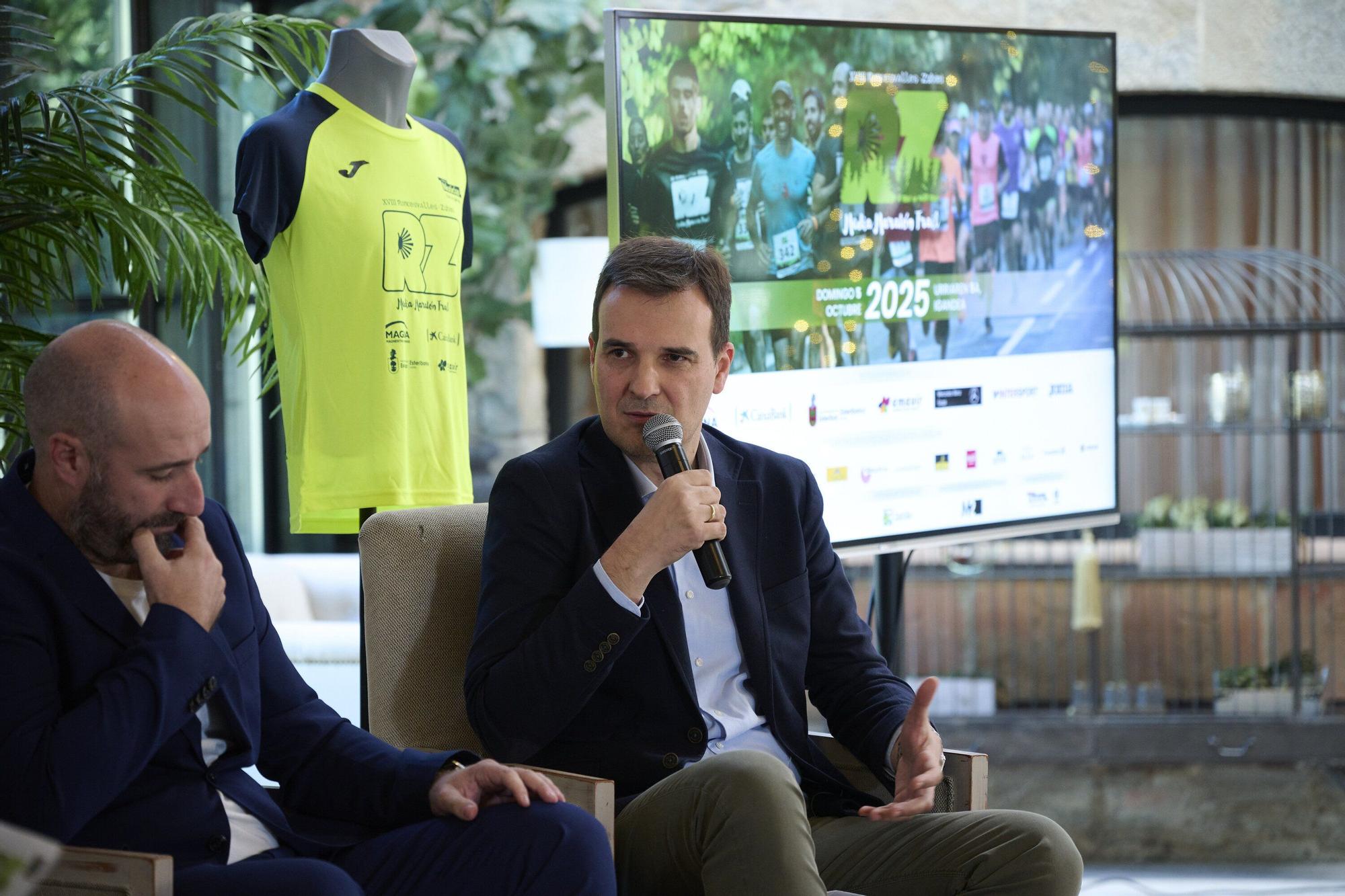 Fotos de la presentación de la XVIII Roncesvalles Zubiri