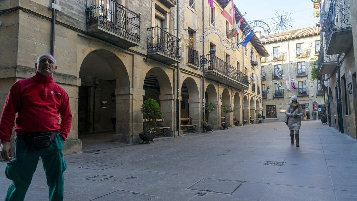 La Plaza Mayor de la villa