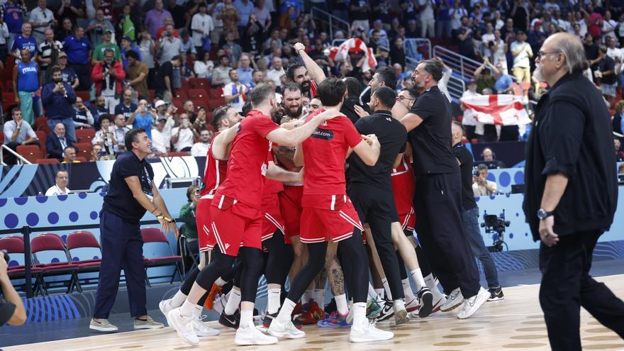 Georgia echa a Francia del Eurobasket