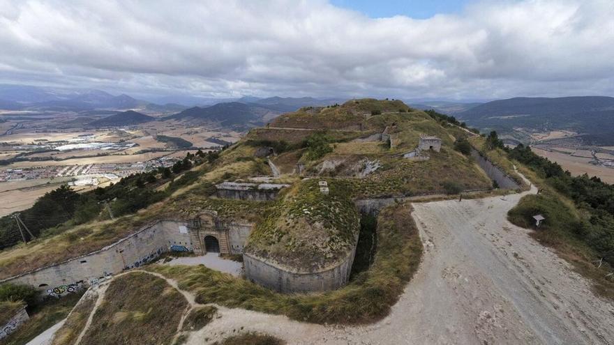 Rescatada una senderista tras sufrir una caída en el monte Ezkaba