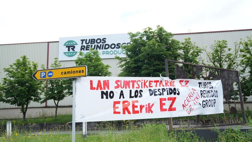 El administrador traslada al comité de Tubos Reunidos la anulación del ERE y del cierre de la acería
