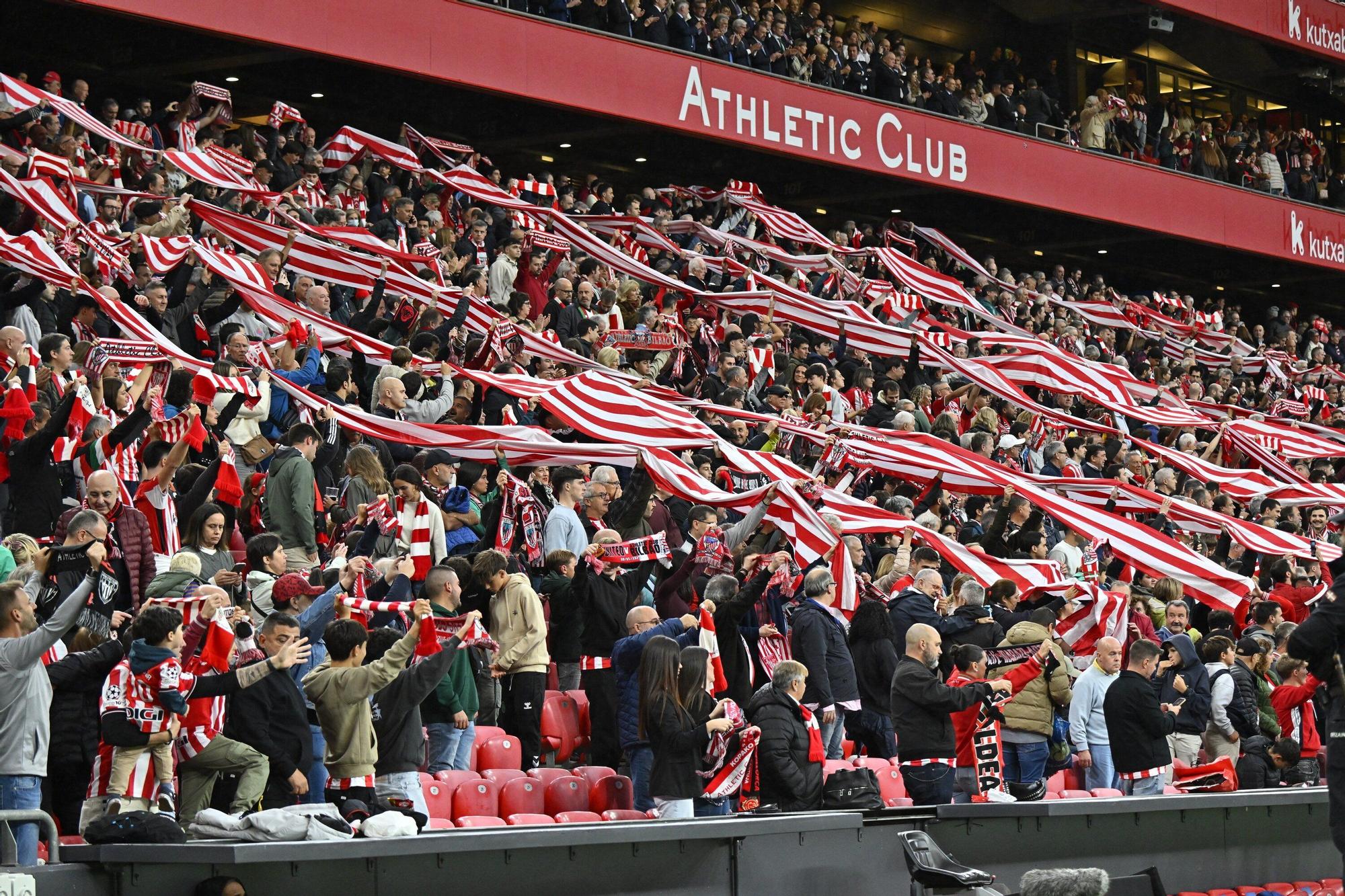 En imágenes: búscate en nuestra galería de la grada del Athletic-Getafe