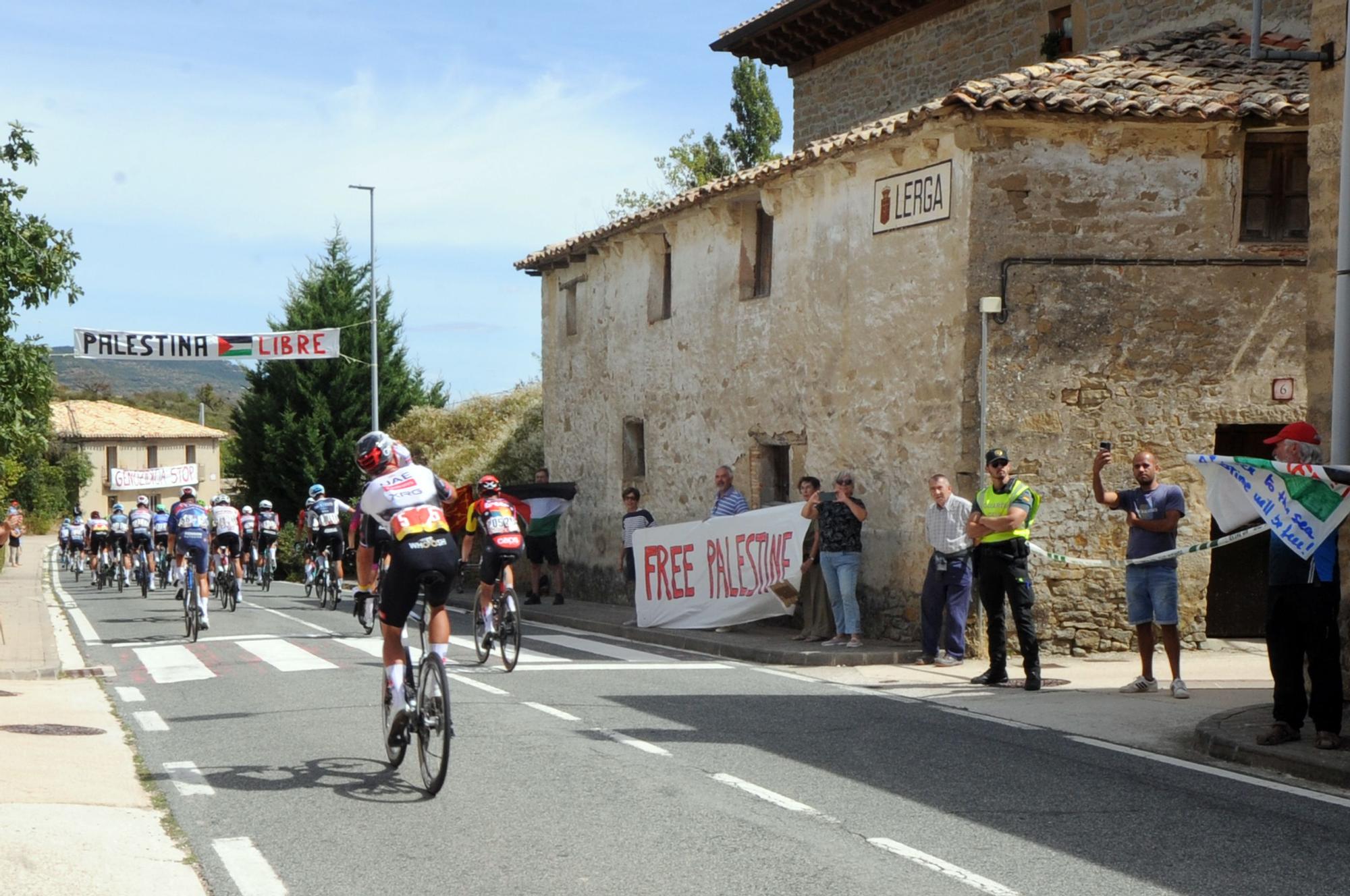 La Vuelta, a su paso por Lerga