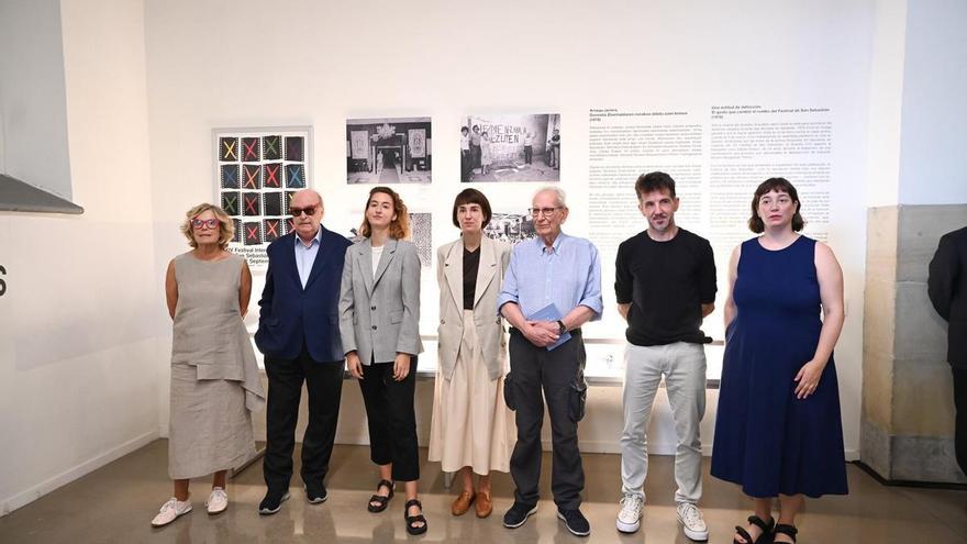 El Zinemaldia repasa "de manera crítica" su historia con una exposición sobre la retirada de 'El desencanto'