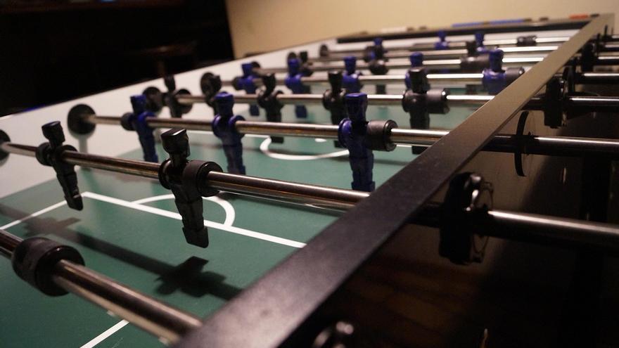 Un bar de Bilbao organiza un torneo de futbolín