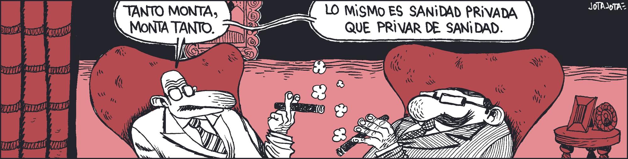 La tira de Jota Jota.