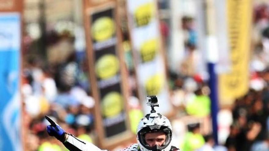 Bourgin, el día que empezó el Dakar.