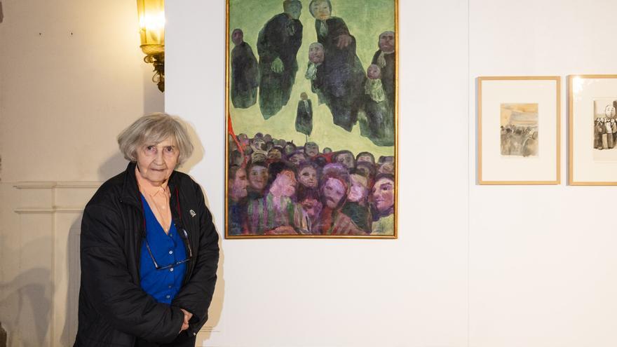 Mari Puri Herrero, artista: "De niña no me gustaban los juegos, mis recuerdos son siempre con las manos manchadas de colores”