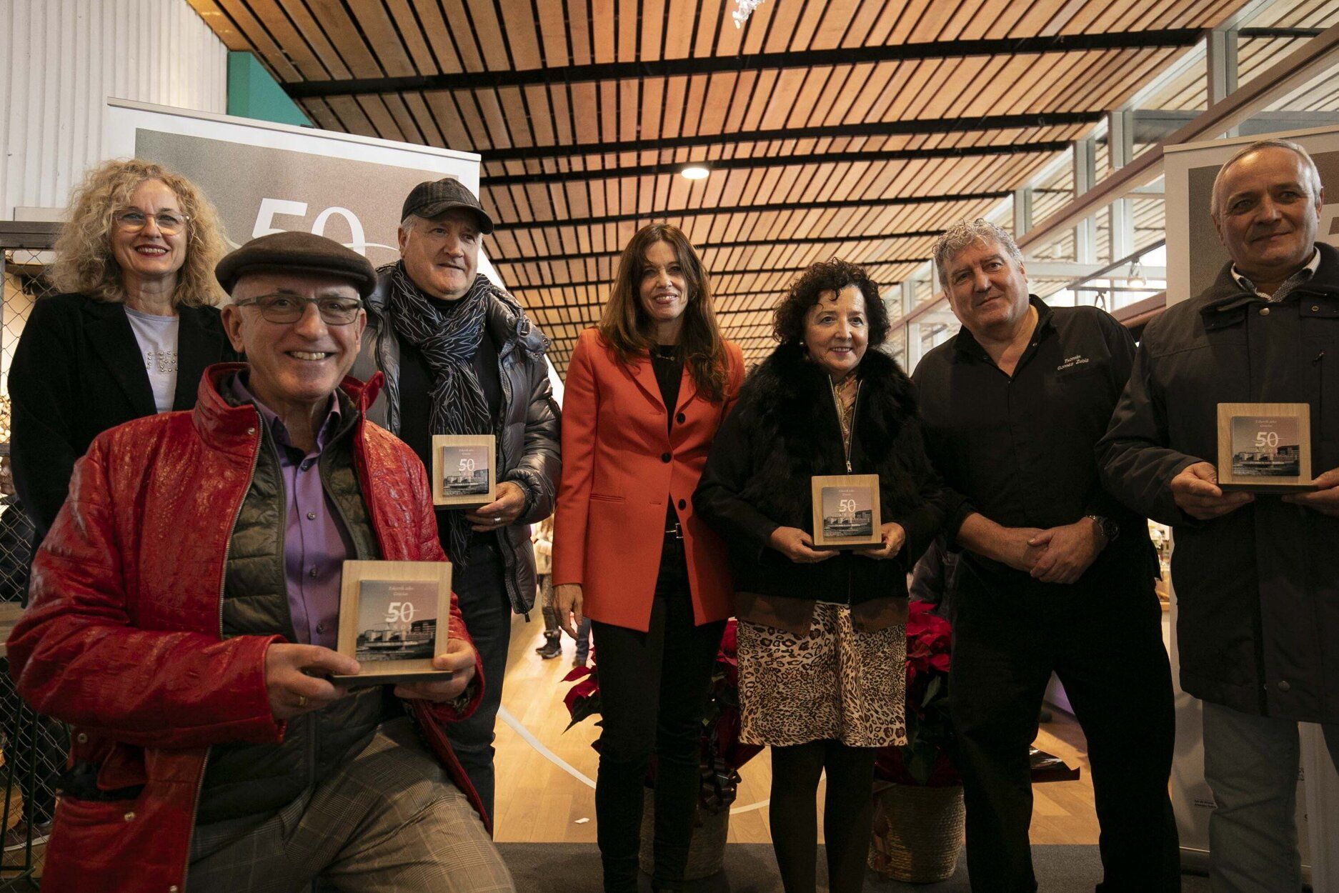 En imágenes: El Mercado de Abastos de Vitoria celebra su 50 aniversario