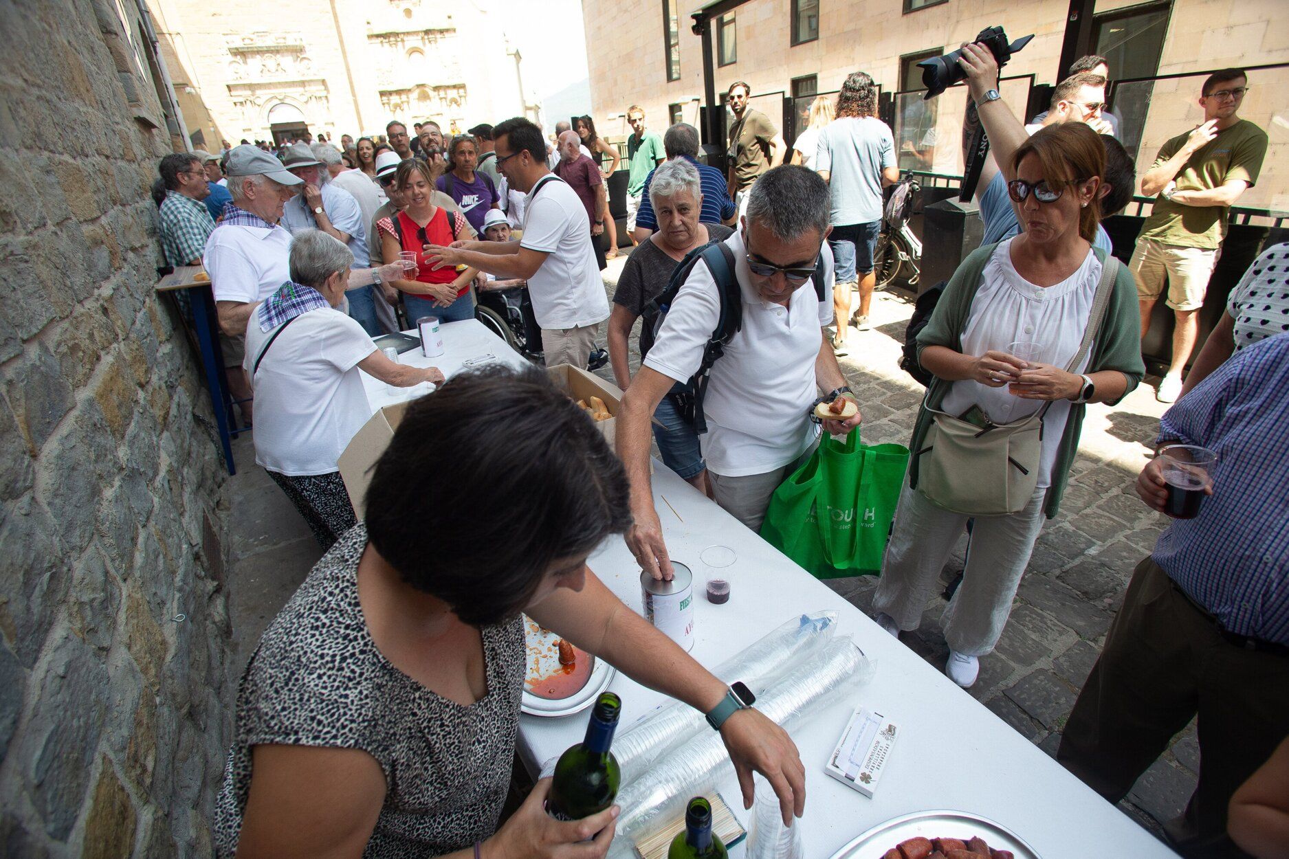 Fotos de chupinazo de Santo Domingo