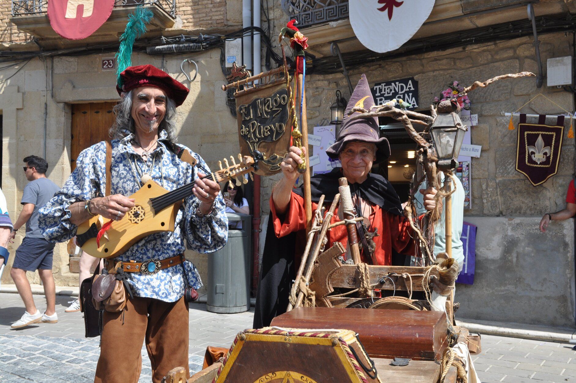 Fotos de las fiestas medievales de Olite