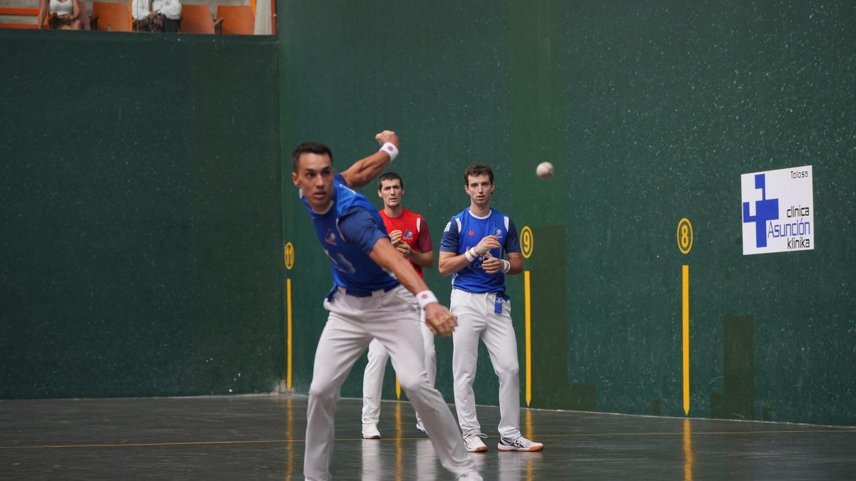 Torneo de La Blanca 2024 en el frontón Ogueta
