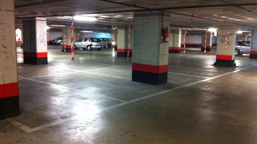 Parking subterráneo de Artium.