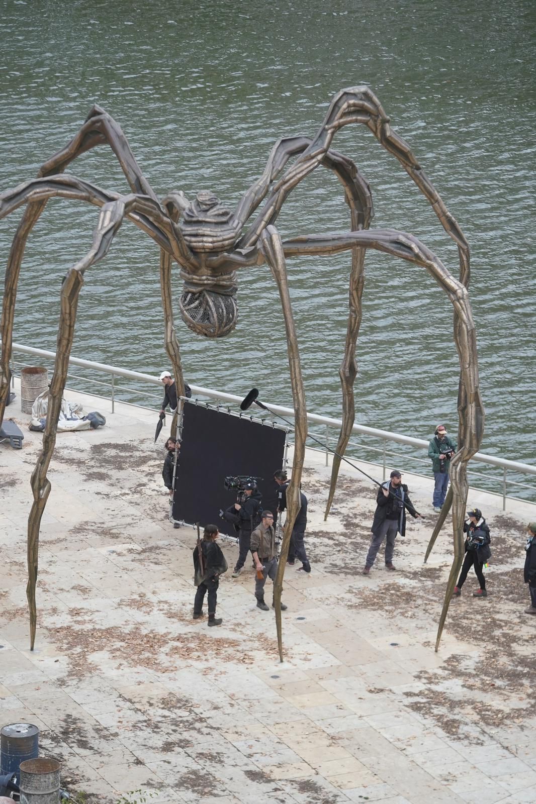 En imágenes: rodaje de 'The Walking Dead' en Bilbao