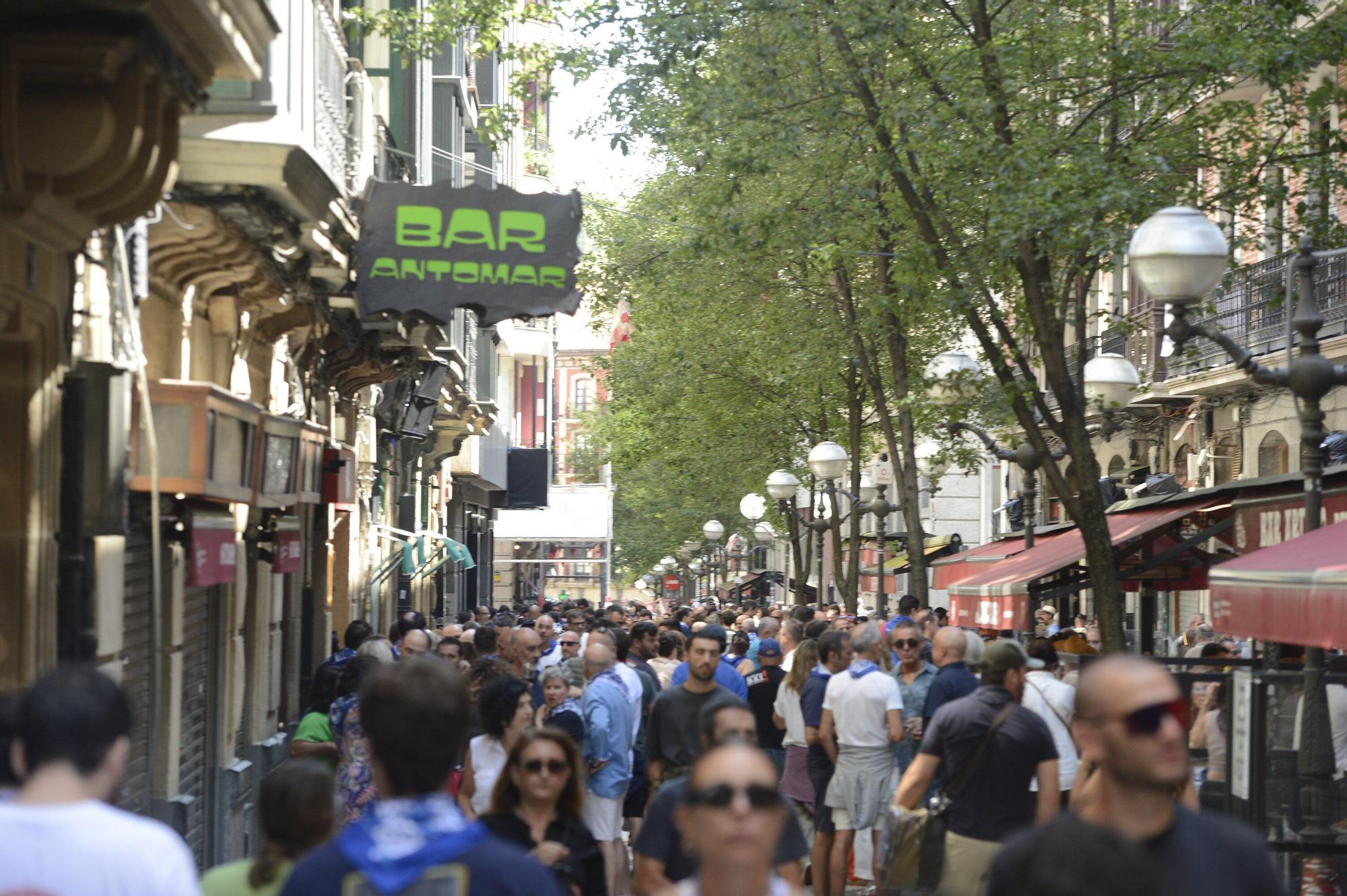 En imágenes: Fanfarria, potes y... mucha diversión en Aste Nagusia