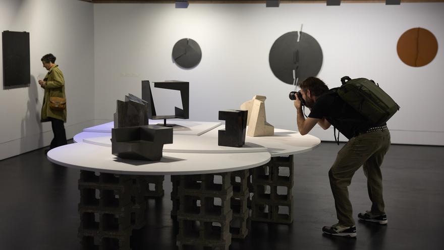 Fotos del proyecto expositivo 'Basterretxea-Oteiza. El problema del espacio'