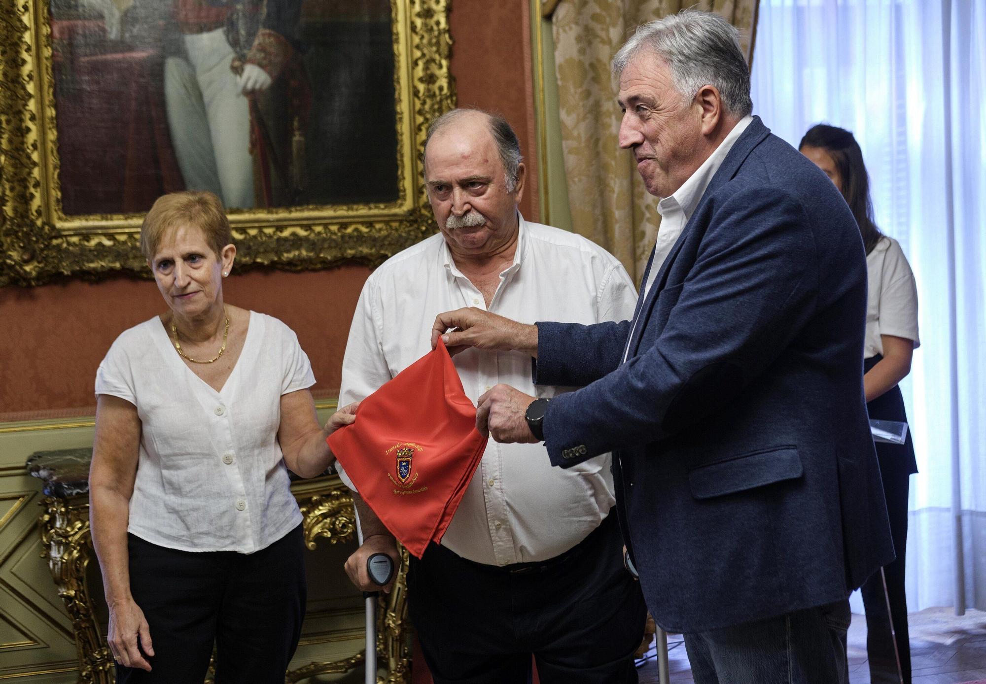 X Pañuelo de Pamplona - Iruñeko Zapia a título póstumo a Mari Ganuza Senosiáin