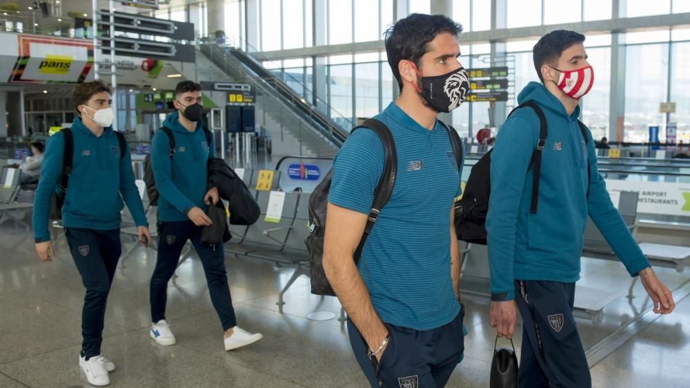 Viaje del Athletic a Málaga por la Supercopa