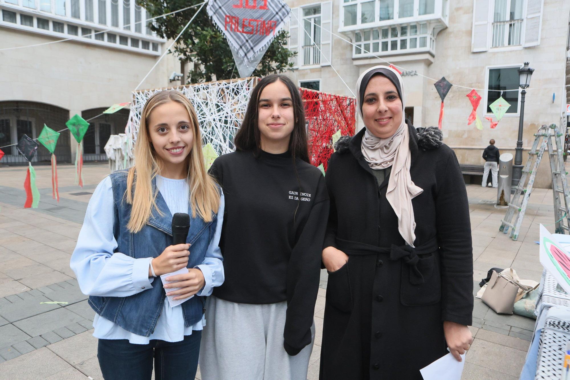 En imágenes: El Arca se llena con ‘Cometas por Palestina’