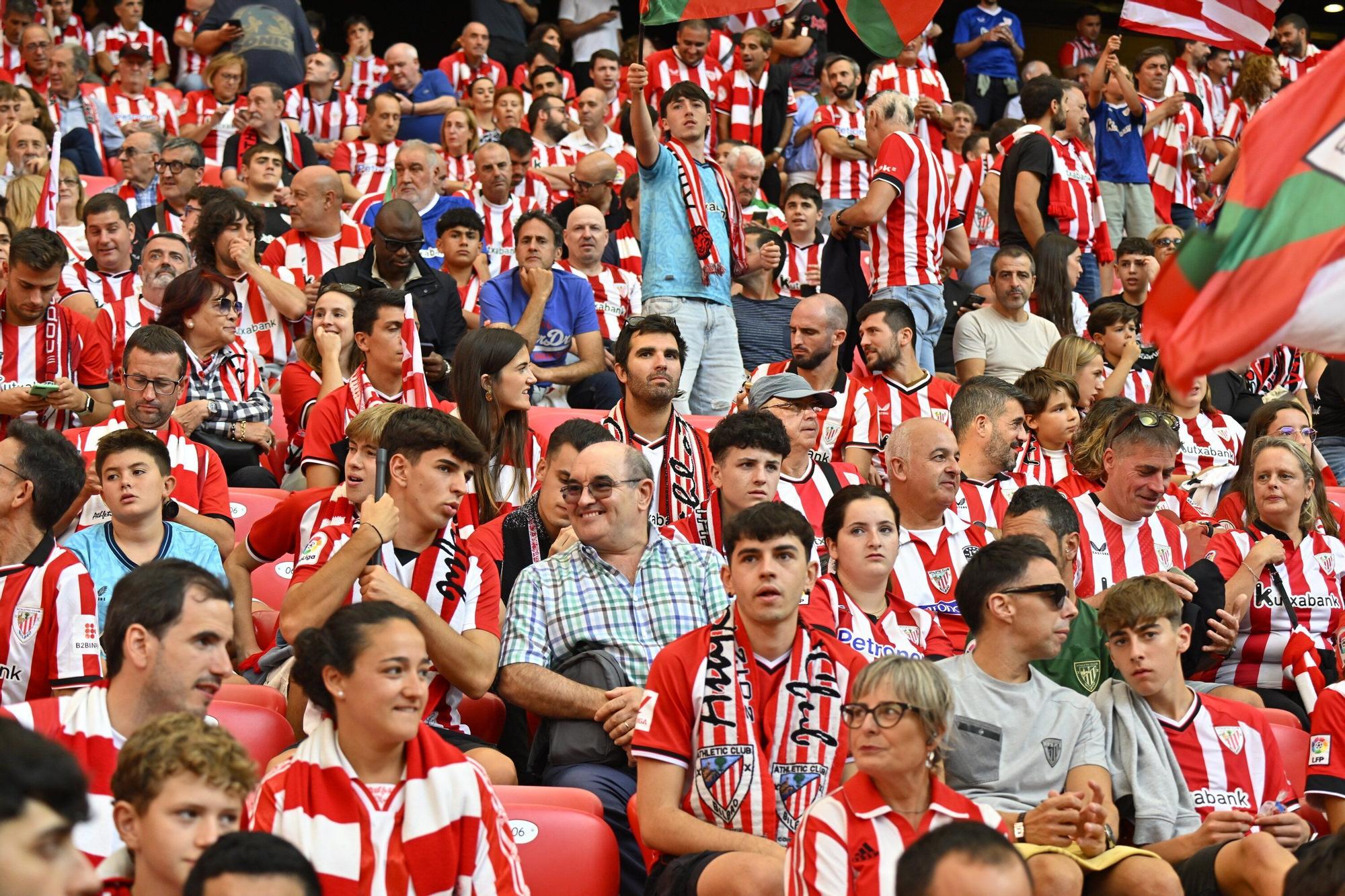 En imágenes: ¿Has estado en San Mamés viendo el Athletic-Arsenal? Búscate en nuestra galería