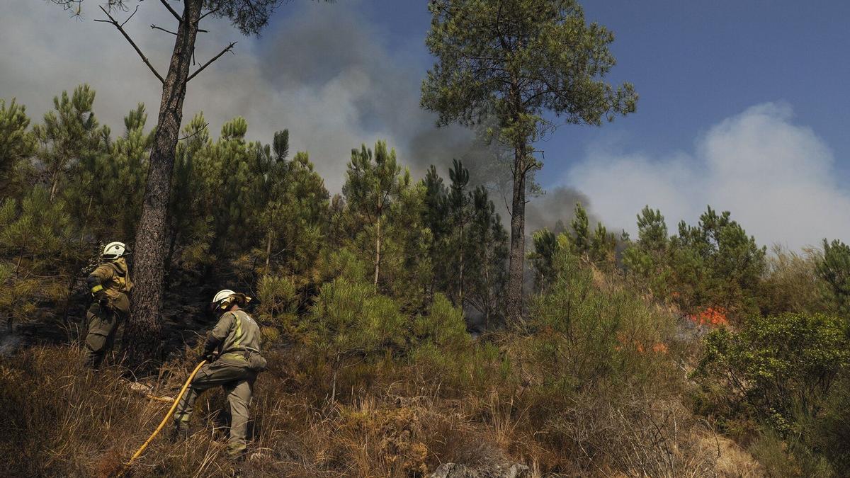 El fallecido participó como voluntario en la extinción del incendio de Cipérez