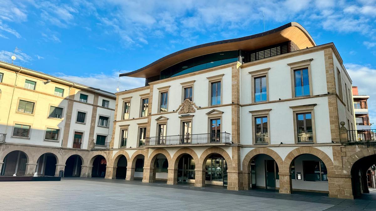 Amorebieta-Etxanoko udaletxea.