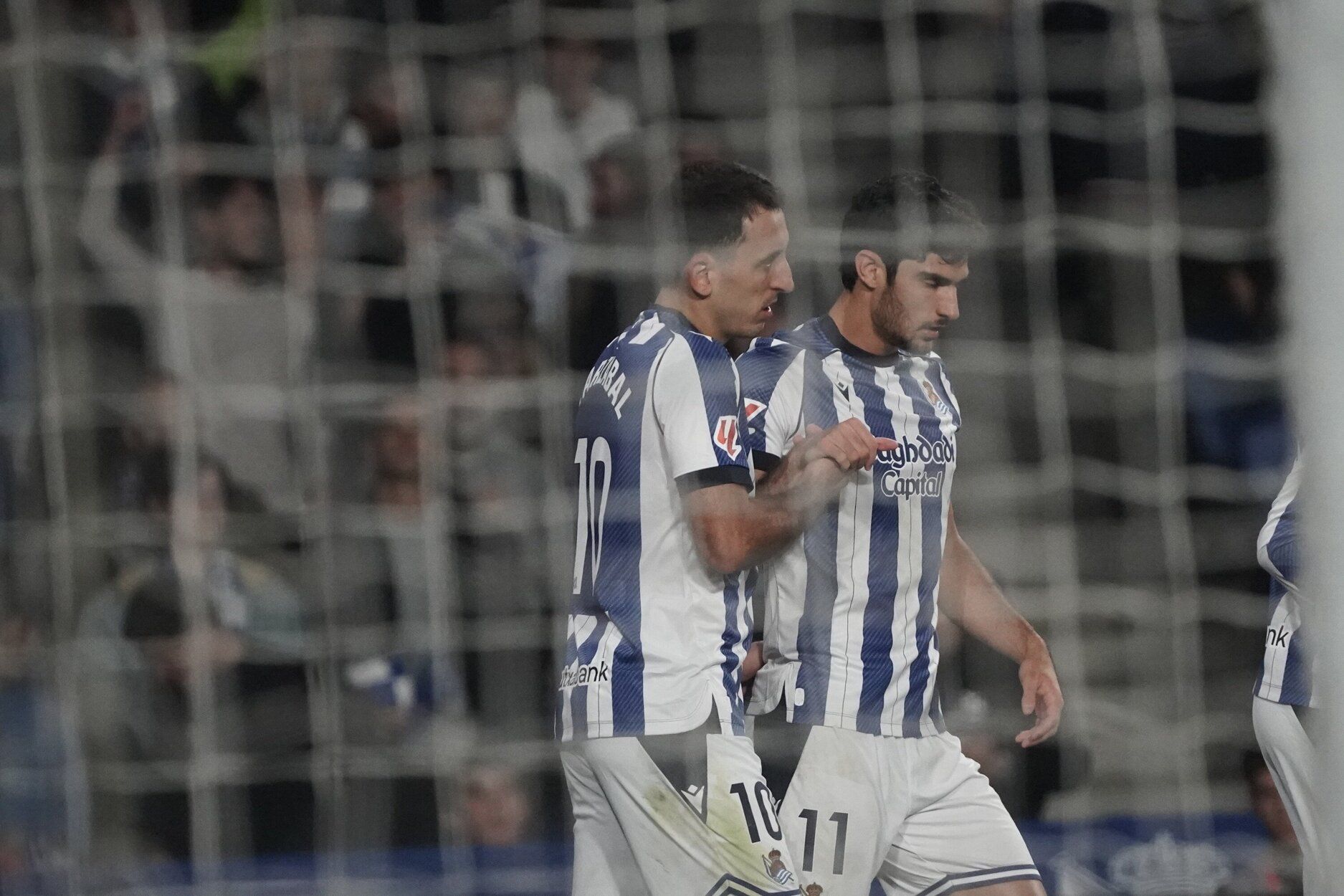 Las mejores imágenes del partido entre la Real y el Sevilla