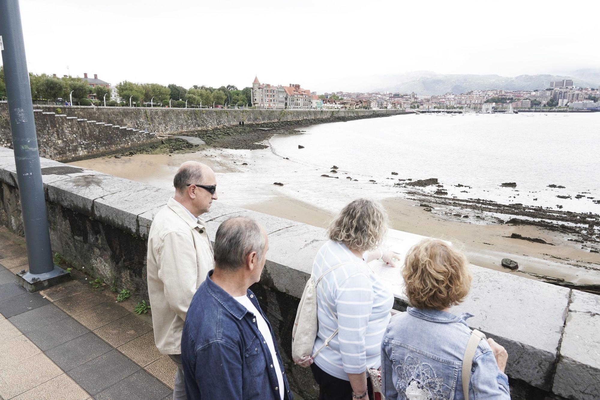 La llamativa estampa que deja la bajamar en Bizkaia