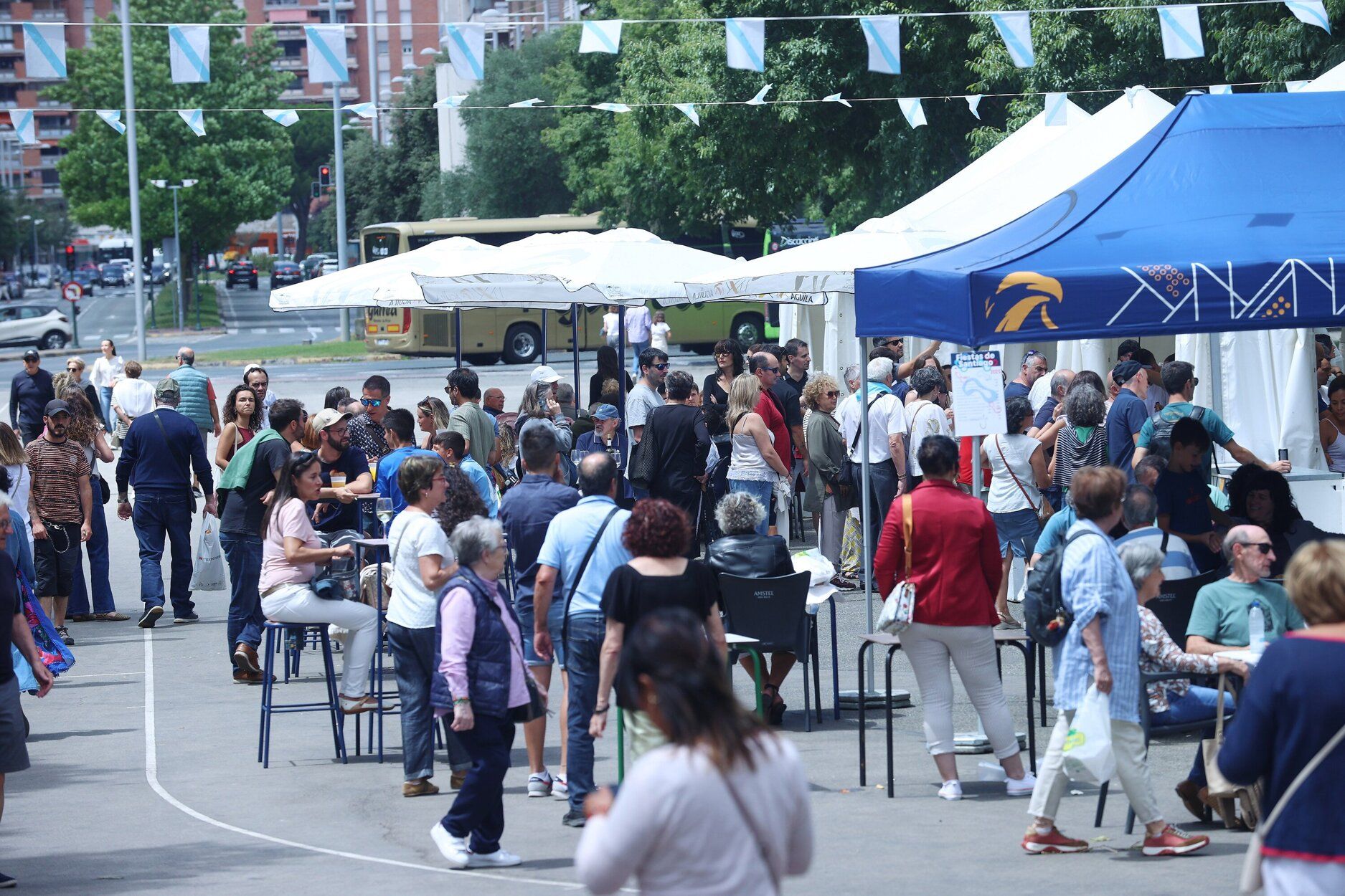 Fotos de la celebración del Día de Santiago en Pamplona