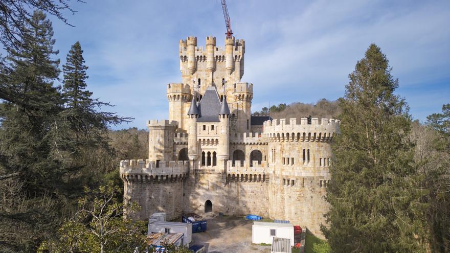 La restauración del Castillo de Butrón concluirá antes del verano