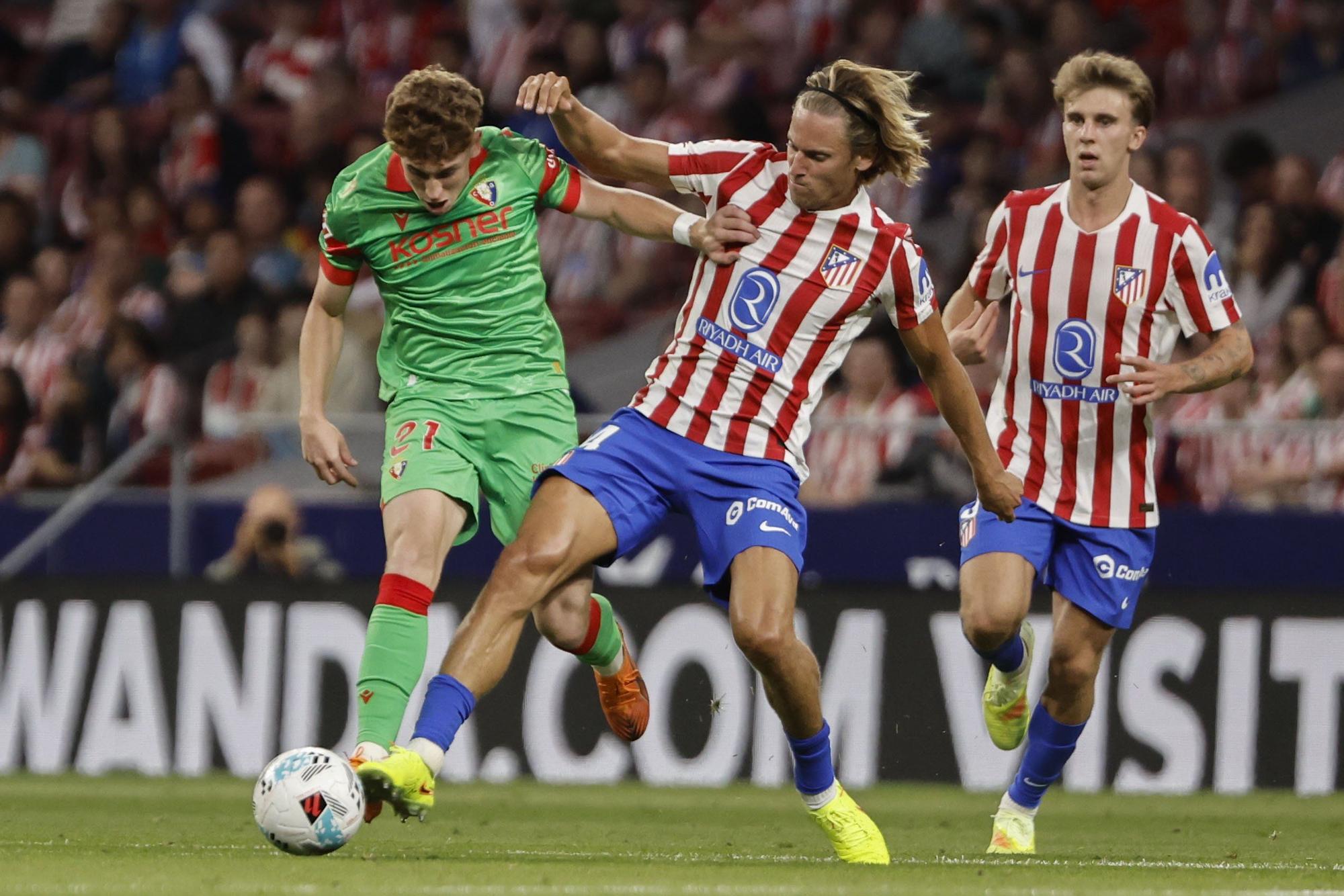 Fotos del partido Atlético de Madrid-Osasuna