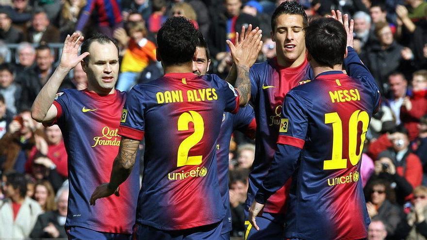 Al Barça le sienta bien jugar a las doce (6-1)