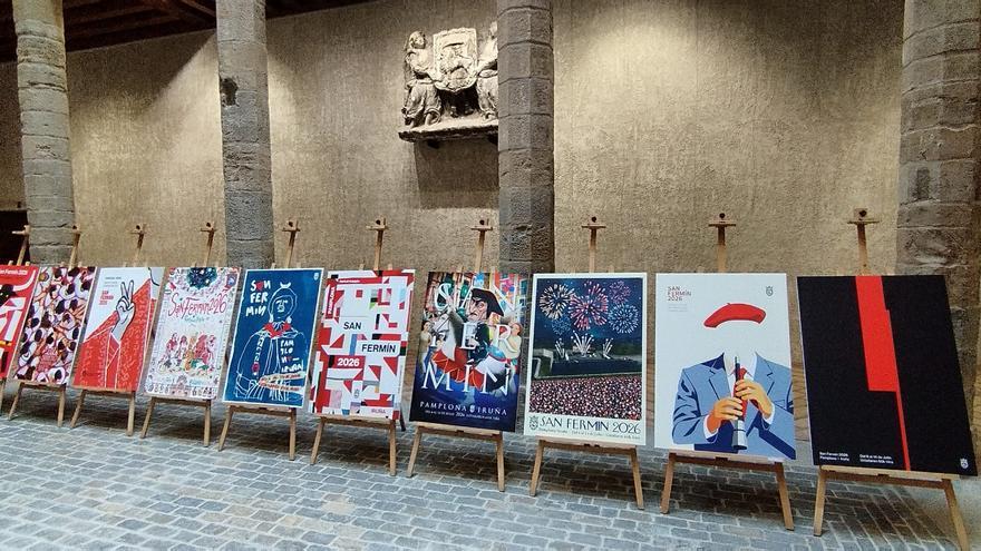 Vota aquí por tu cartel favorito para anunciar San Fermín 2026