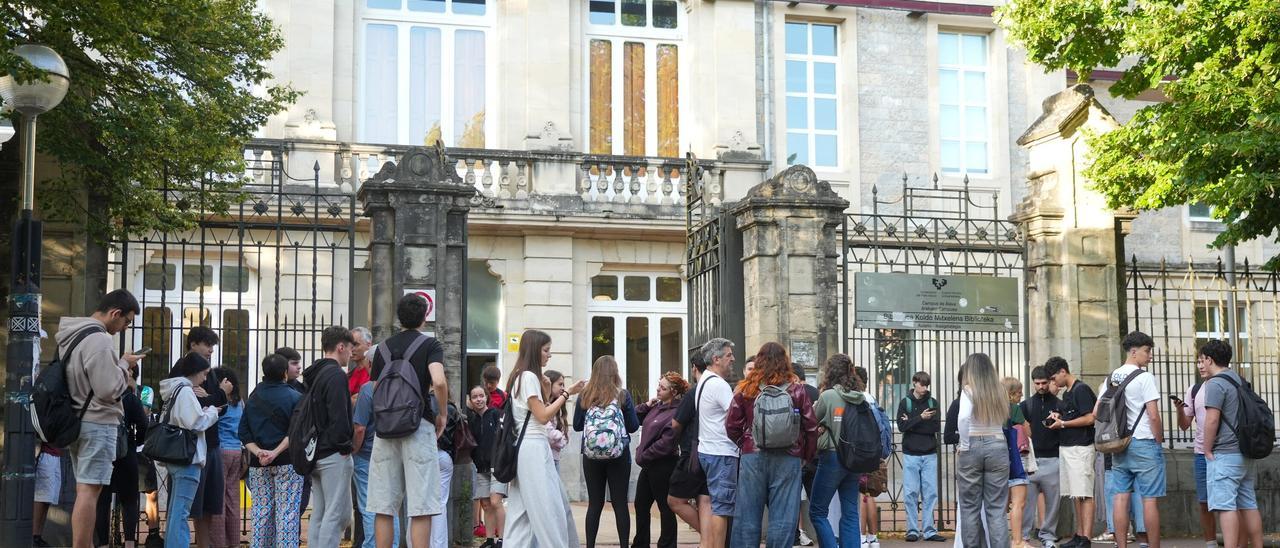 En imágenes: Comienza la convocatoria extraordinaria de la Prueba de Acceso a la Universidad en la EHU