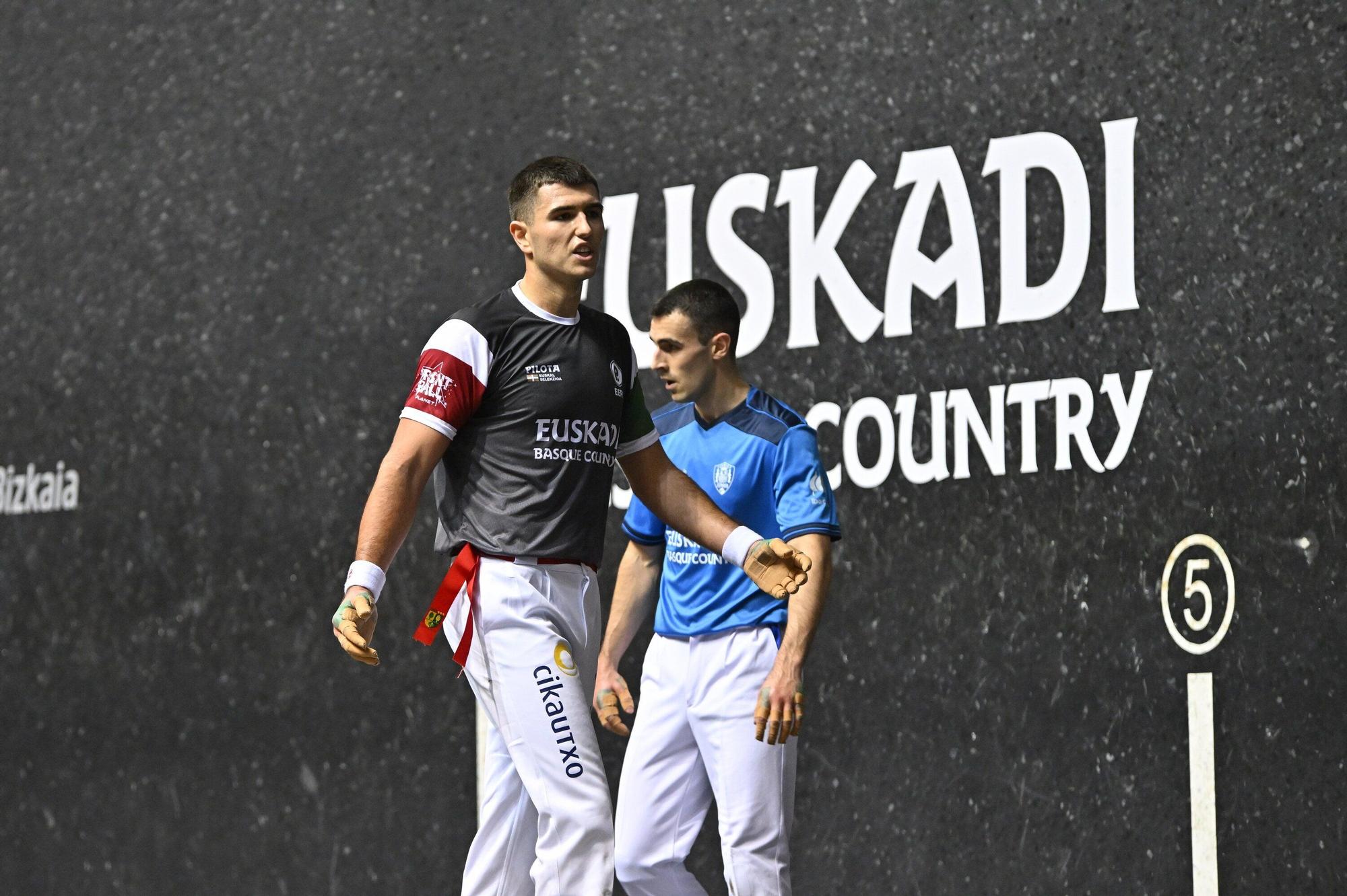 En imágenes: Lizeaga supera a Arribillaga en la final de la Liga de Naciones de mano individual