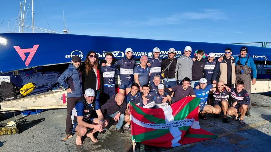 Victoria de Bermeo en el test de Hondarribia