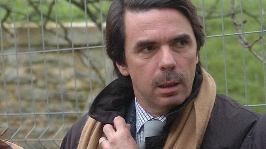 José María Aznar, en Pamplona en una imagen de archivo.