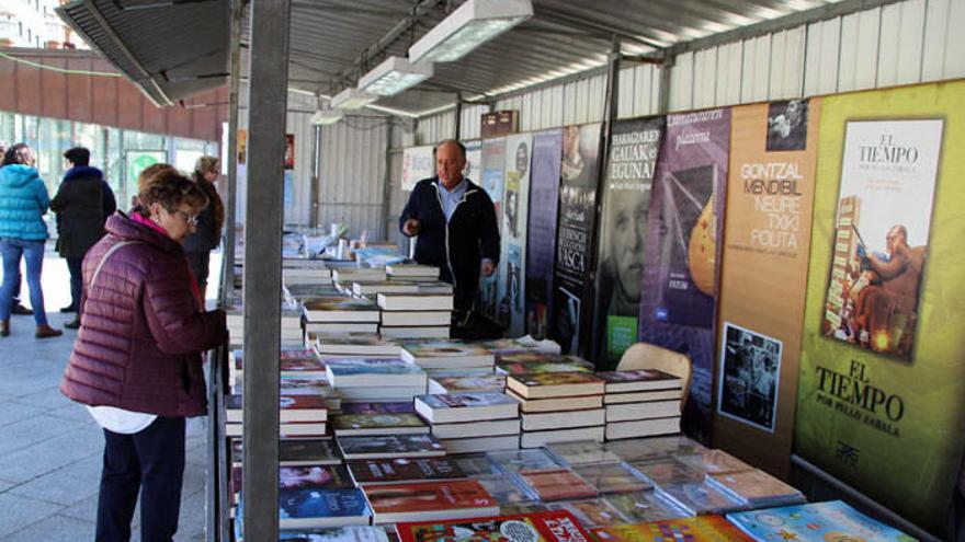 Una pasada edición de esta feria que se ubica en Matxin Plaza.Foto: Mungiako Udala