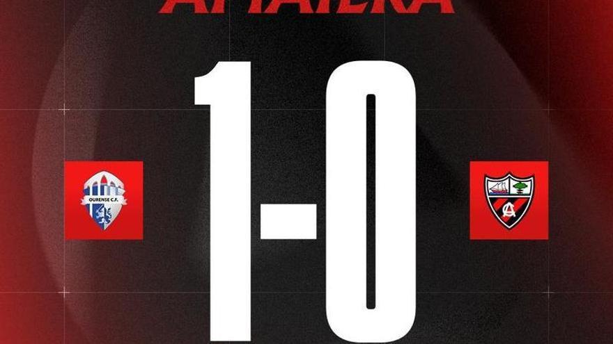 El Arenas le da aire al Ourense, colista