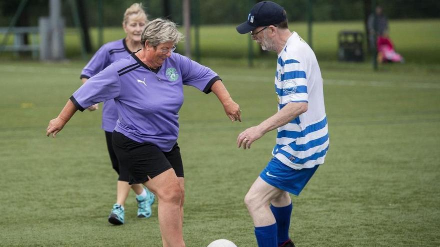 Durango impulsa el ‘walking football’ para fomentar el envejecimiento activo
