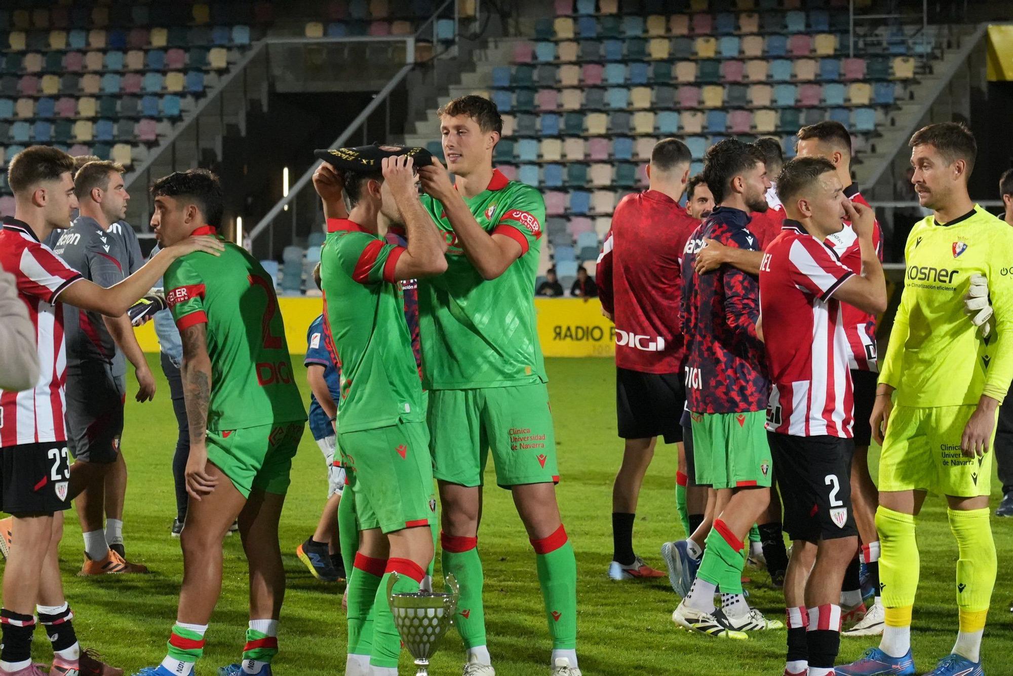 Fotos de la Euskal Herria Txapela entre Osasuna y Athletic