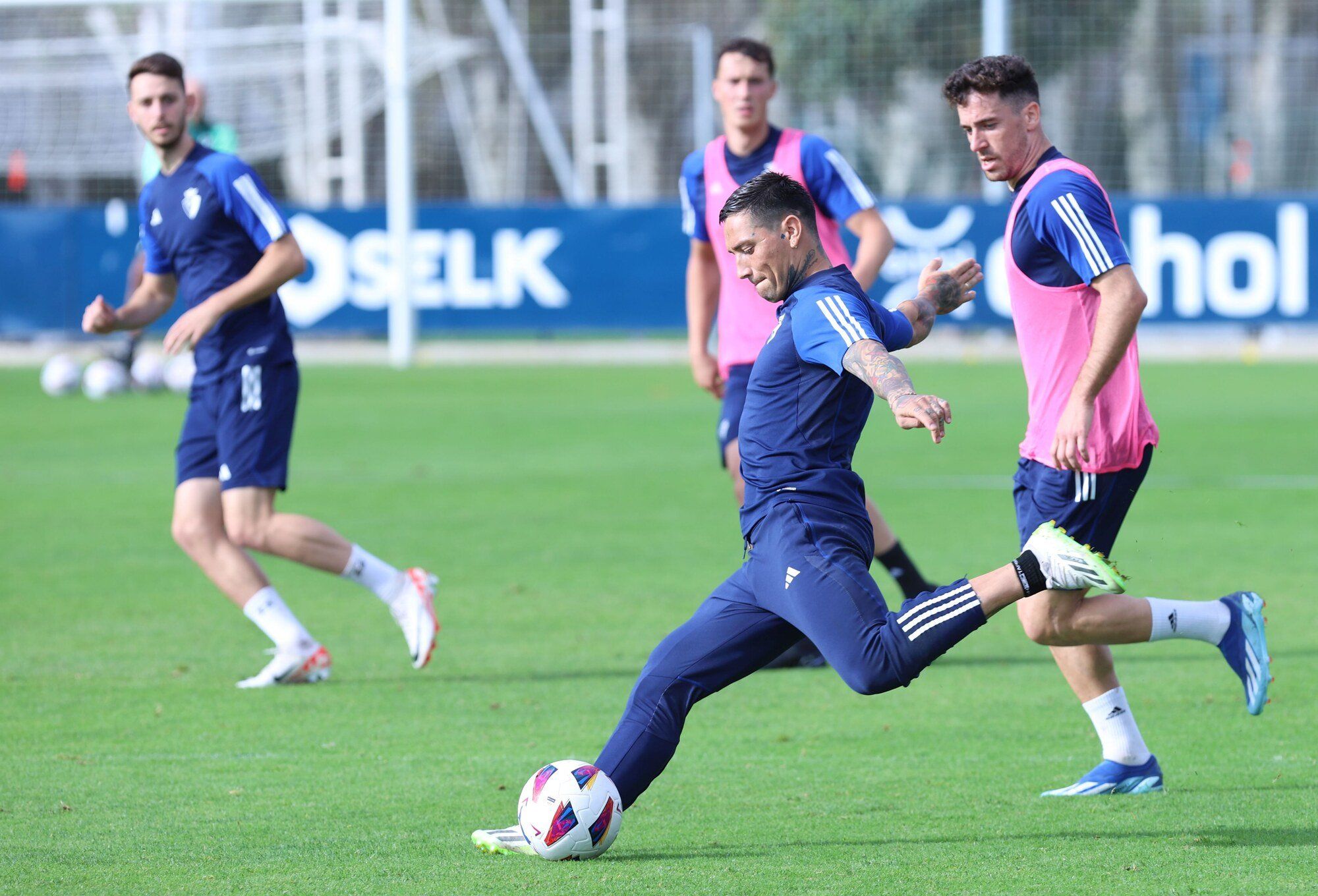 Entrenamiento de Osasuna (17-10-2023)