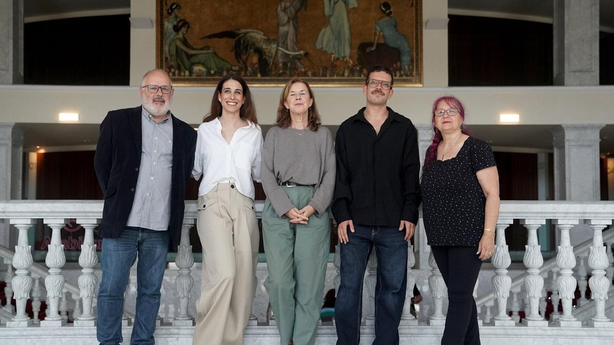 Donostia Kultura ha presentado las actividades del Mes de la Danza. / Ruben Plaza