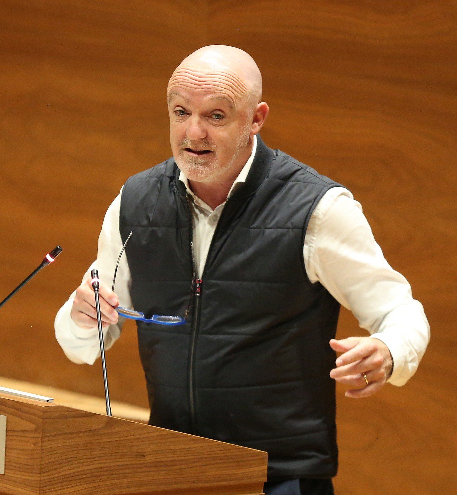 Fotos del pleno del Parlamento de Navarra del jueves 2 de octubre