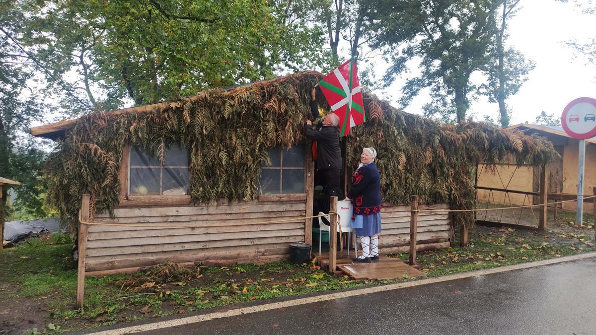 Todo preparado en Gordexola para las fiestas de San Cosme.