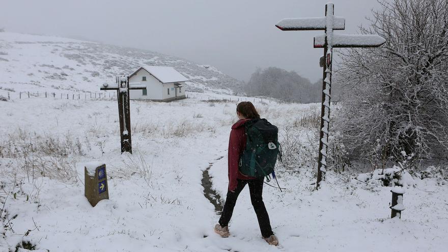 Fotos de la nieve en Navarra (20 de noviembre de 2025)